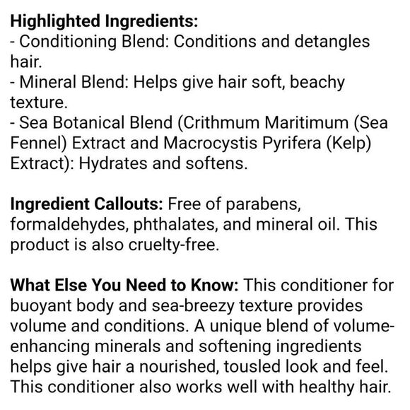 Bumble and Bumble SURF conditioner- Beachy Waves & Detangling - Picture 3 of 8